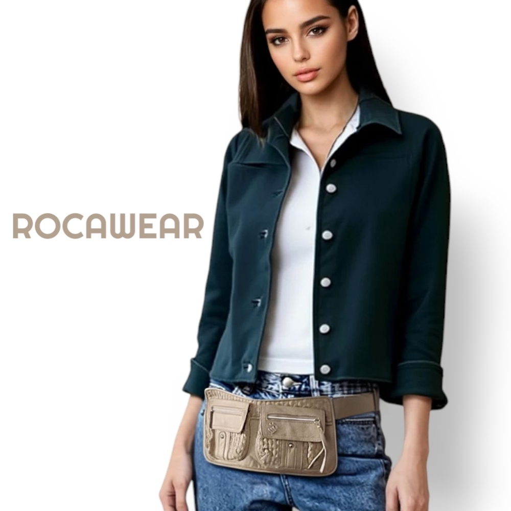 Rare Y2K Rocawear Cream Belt Bag